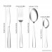 Stainless Steel Flatware Set Hongtu 18/10 Silverware Set Cutlery Kit 16-Pieces Knives and Forks with Heat Resistant for Party Dinner and More - B079JSPTQR